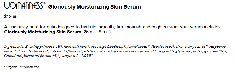 Womanness Skin Care (TM)